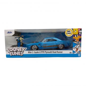 JADA (ジェイダ) モデルカー LOONEY TUNES 1970 プリムス ロードランナー ワイリー・コヨーテ