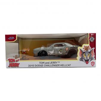 JADA (ジェイダ) モデルカー 1/24 トムとジェリー トムフィギア＆ダッヂ チャレンジャー ヘルキャット