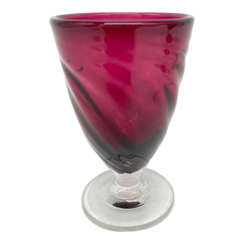 木鯨舎 (モクゲイシャ) グラスセット 金赤ガラス