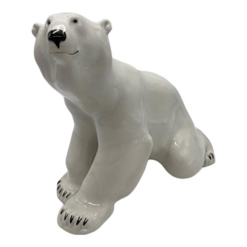 ロモノーソフ 陶器 シロクマ