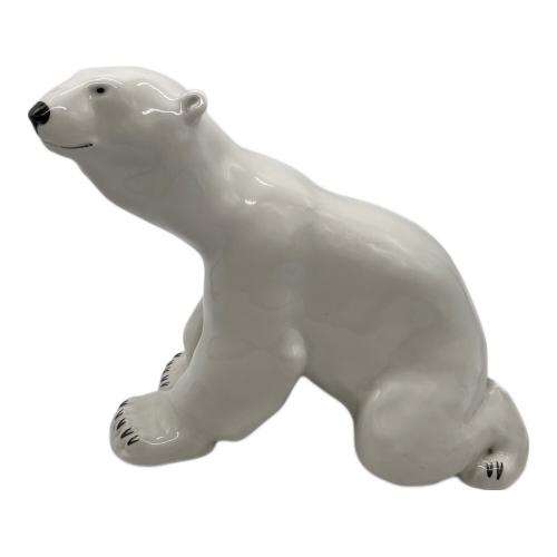 ロモノーソフ 陶器 シロクマ