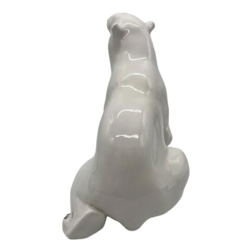 ロモノーソフ 陶器 シロクマ