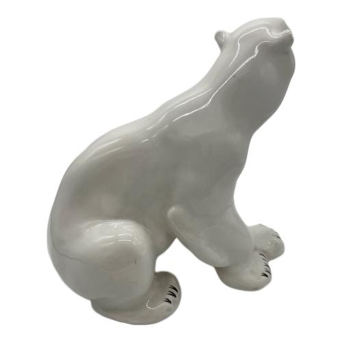 ロモノーソフ 陶器 シロクマ