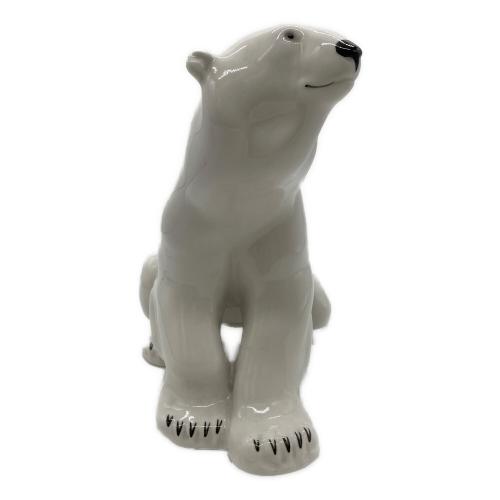 ロモノーソフ 陶器 シロクマ