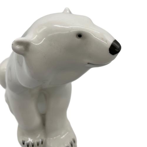 ロモノーソフ 陶器 シロクマ