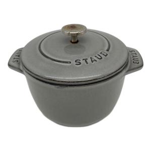 Staub (ストウブ) ラ・ココット de GOHAN 12cm グレー