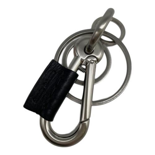 HENDER SCHEME (エンダースキーマ) カラビナキーホルダー ブラック×シルバー