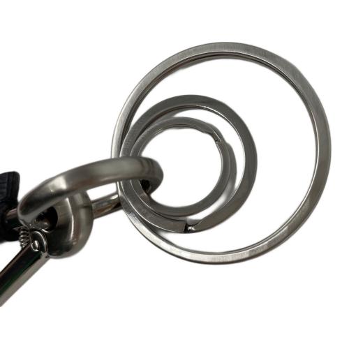 HENDER SCHEME (エンダースキーマ) カラビナキーホルダー ブラック×シルバー