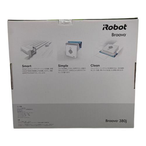 iRobot (アイロボット) ロボットクリーナー 床拭きタイプ braava380j 程度S(未使用品) 純正バッテリー 未使用品