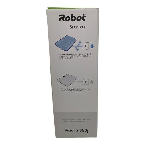 iRobot (アイロボット) ロボットクリーナー 床拭きタイプ braava380j 程度S(未使用品) 純正バッテリー 未使用品