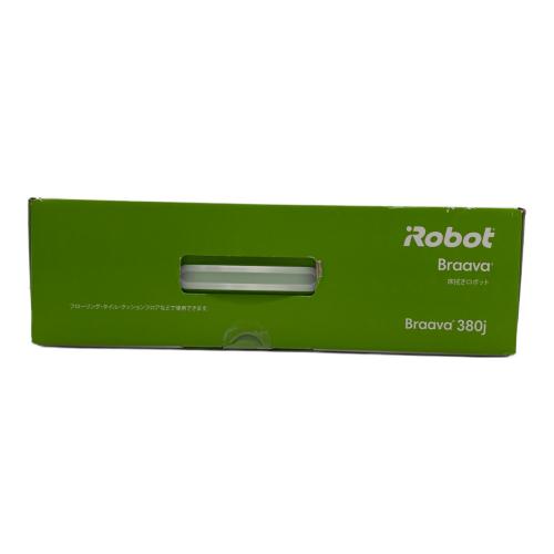 iRobot (アイロボット) ロボットクリーナー 床拭きタイプ braava380j 程度S(未使用品) 純正バッテリー 未使用品