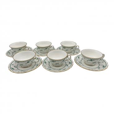 Noritake ノリタケ アフタヌーンティーセット ② VILLA HAVEN Noritake (ノリタケ) カップ&ソーサー VILLA HAVEN 5Pセット