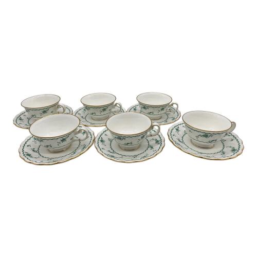 Noritake (ノリタケ) カップ&ソーサー スタジオコレクション 6Pセット