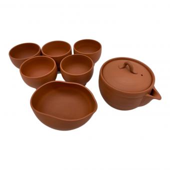 常滑焼 (トコナメヤキ) 茶器 浅井楽然作 楽然