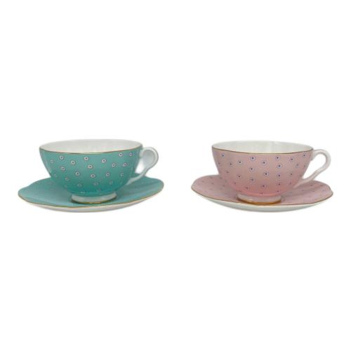 Wedgwood (ウェッジウッド) カップ&ソーサー ポルカドット 4Pセット
