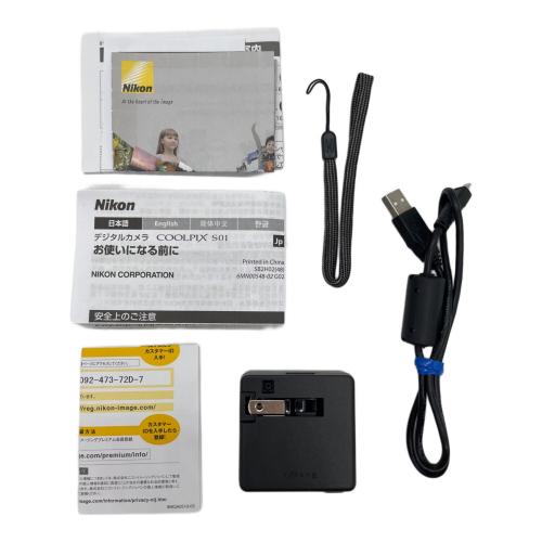 Nikon (ニコン) コンパクトデジタルカメラ COOLPIX S01 内蔵バッテリー