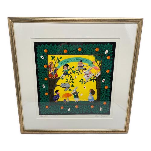 小澤 摩純 額 ALICE'S IN WONDERLAND