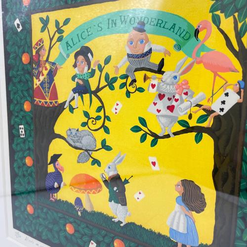 小澤 摩純 額 ALICE'S IN WONDERLAND