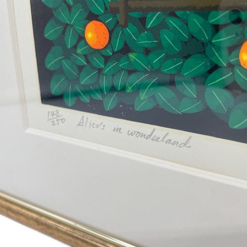 小澤 摩純 額 ALICE'S IN WONDERLAND