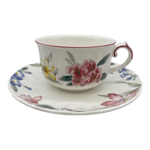 Villeroy&Boch (ビレロイアンドボッホ) カップ&ソーサー FLORA BELLA 6Pセット