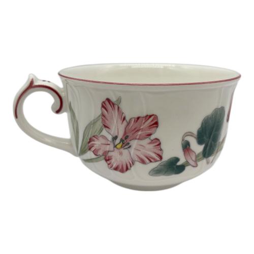 Villeroy&Boch (ビレロイアンドボッホ) カップ&ソーサー FLORA BELLA 6Pセット