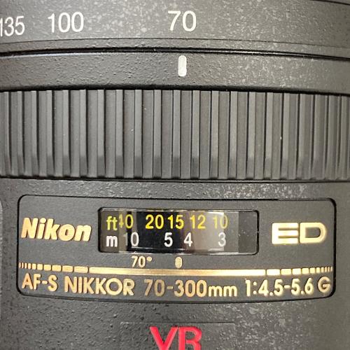 Nikon (ニコン) ズームレンズ AF-S NIKKOR 70-300mm 4.5-5.6G ニコンFマウント -