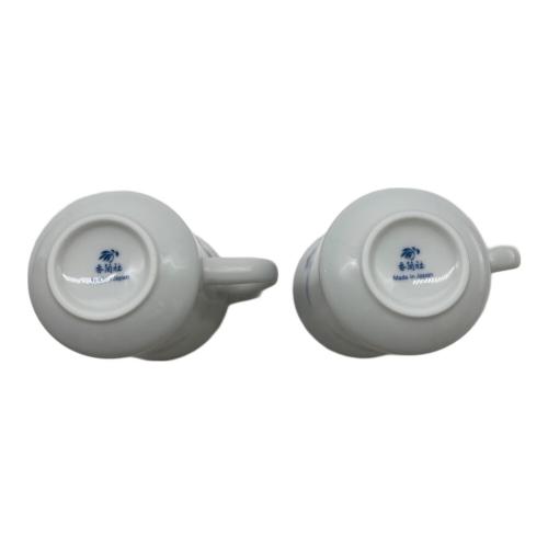 香蘭社 (コウランシャ) マグカップ 薔薇柄 サムシングブルー 2Pセット