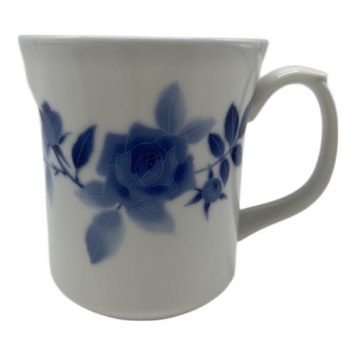 香蘭社 (コウランシャ) マグカップ 薔薇柄 サムシングブルー 2Pセット