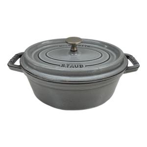 Staub (ストウブ) 両手鍋 23cm グレー