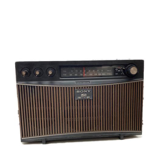SONY (ソニー) レトロラジオ FM/AM動作確認済み 昭和43年 MS-3400 保証無し