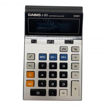 CASIO (カシオ) レトロ電卓 J-20/動確済み