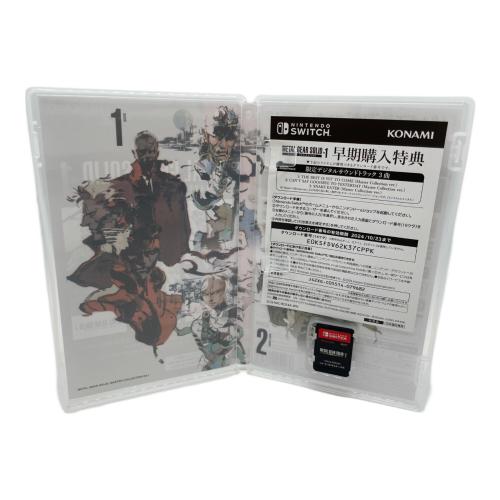 コナミ Nintendo Switch用ソフト METAL GEAR SOLID Vol.1 CERO D (17歳以上対象)