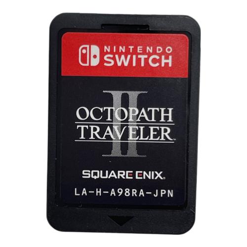 ゲームソフト オクトパストラベラーII Switch版 CERO D (17歳