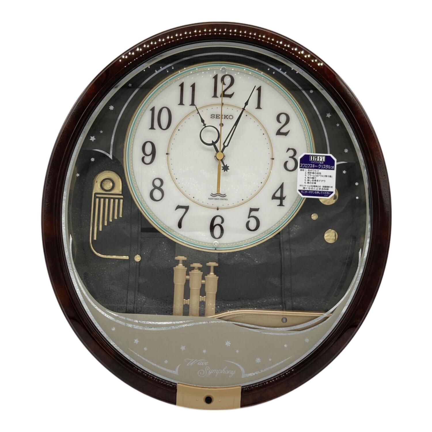 【未使用】セイコー　電波掛け時計　AM236B 未使用】セイコー 電波掛け時計 AM236B 未使用】セイコー 電波