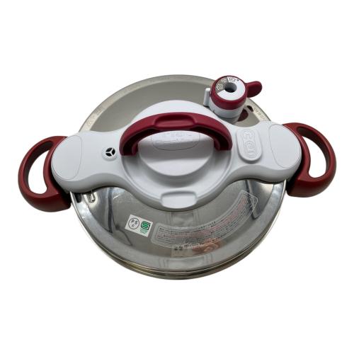 T-Fal (ティファール) 圧力鍋 クリプソ ミニット デュオ ルージュ PSCマーク(圧力鍋)有
