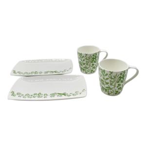 NARUMI (ナルミ) ペアブランチセット カップ・プレート2Pセット