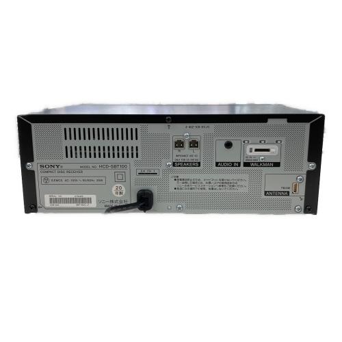 SONY (ソニー) コンポ CMT-SBT100 ホームオーディオシステム