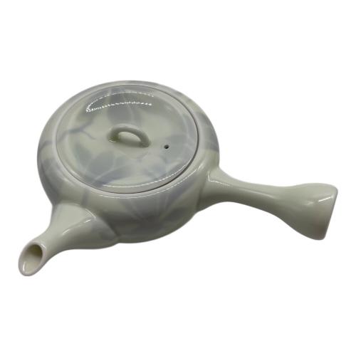 深川製磁 (フカガワセイジ) 茶器 グリーン木蓮 急須1・湯呑み5セット