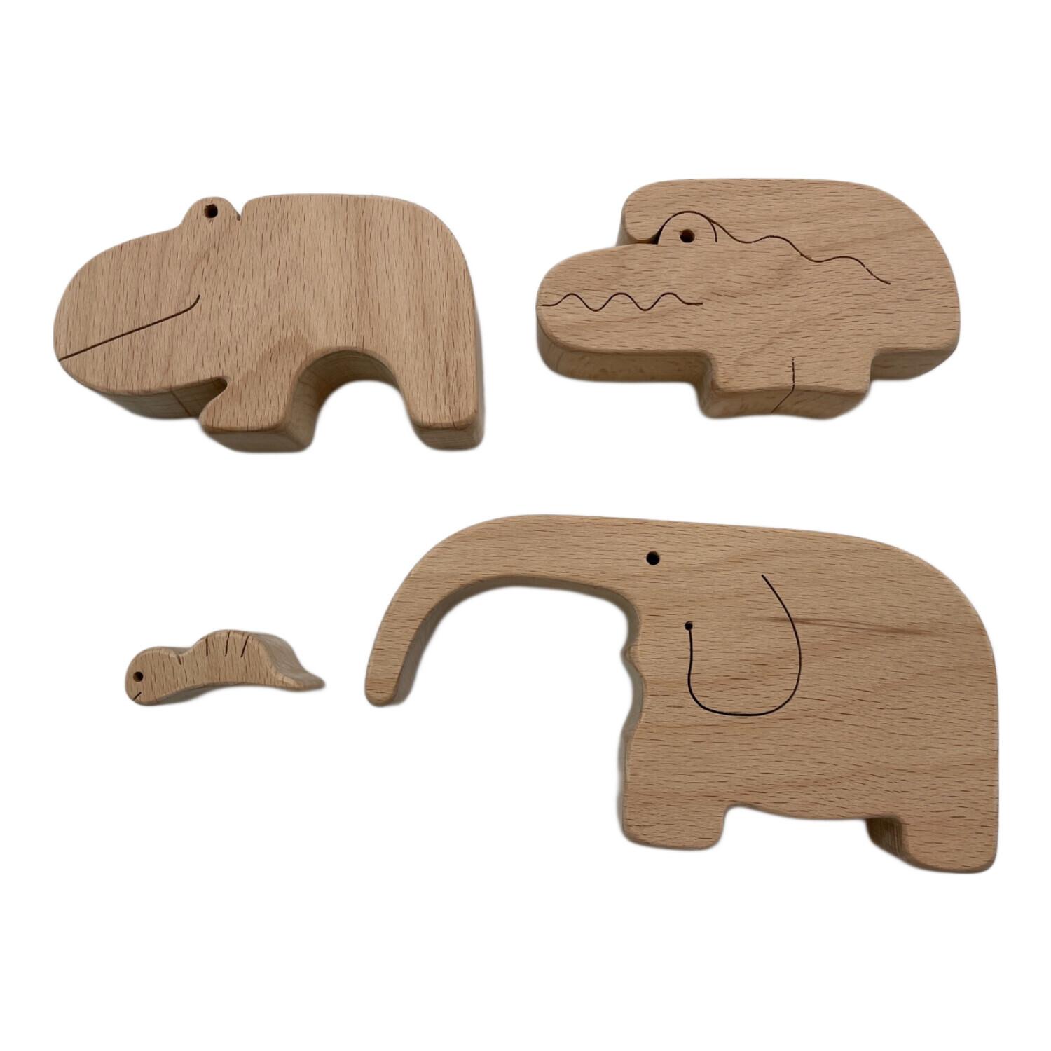 でこぼこ工房　おはなし組木 おはなし組木/でこぼこ工房