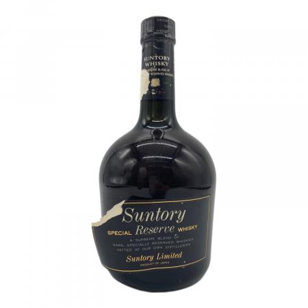 サントリー SPECIAL RESERRVE ジャパニーズウィスキー 750ml