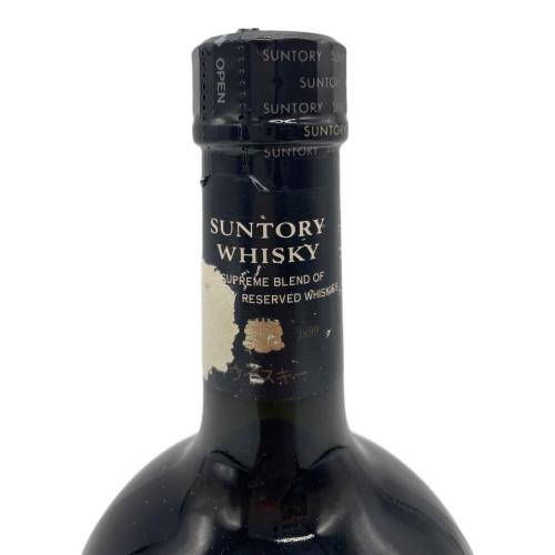 サントリー SPECIAL RESERRVE ジャパニーズウィスキー 750ml