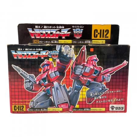 TAKARA (タカラ) トランスフォーマー 説明書類欠品 C-112 ファースト