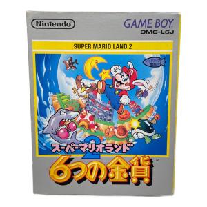 スーパーマリオランド２ 6つの金貨 ゲームボーイ用ソフト バックアップ保証無し -