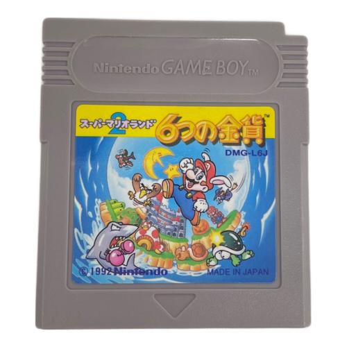 スーパーマリオランド２ 6つの金貨 ゲームボーイ用ソフト バックアップ保証無し -