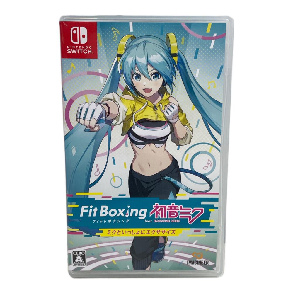 Nintendo Switch用ソフト フィットボクシング初音ミク ミクといっしょ