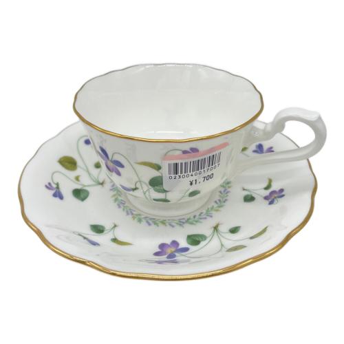 Noritake (ノリタケ) カップ&ソーサー 箱なし バイオレットドリーム