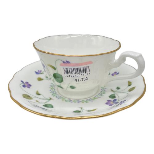 Noritake (ノリタケ) カップ&ソーサー 箱なし バイオレットドリーム