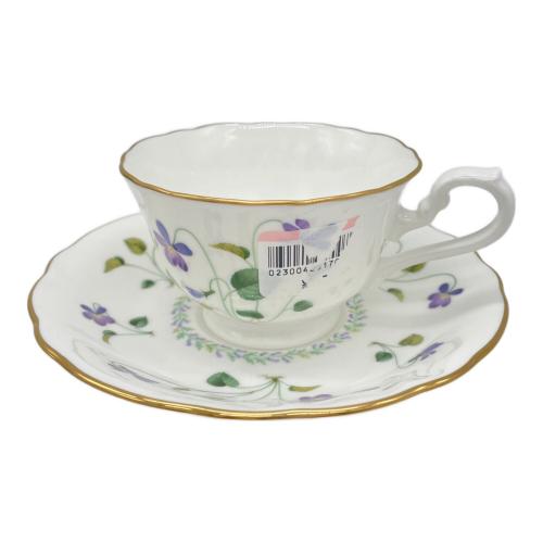 Noritake (ノリタケ) カップ&ソーサー 箱なし バイオレットドリーム