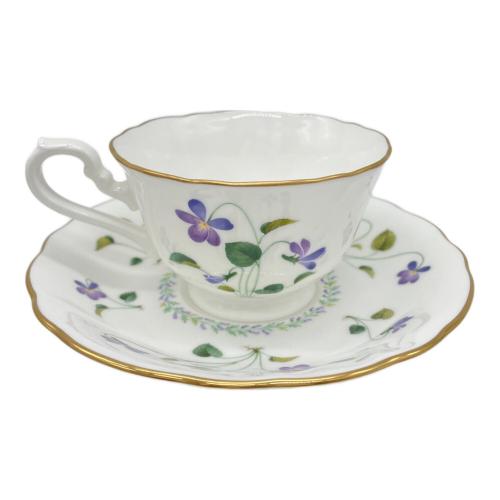 Noritake (ノリタケ) カップ&ソーサー 箱なし バイオレットドリーム