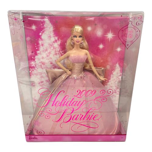 バービー人形 2009 ホリデーバービー ピンクラベル